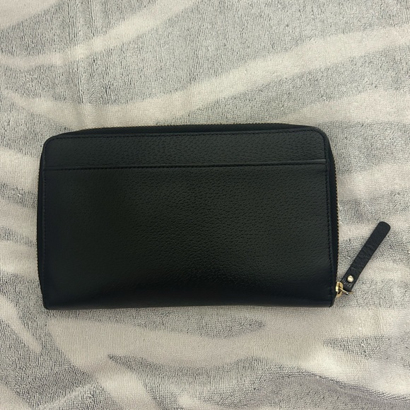 Kate Spade XL Black Leather Wallet - Picture 3 of 3
